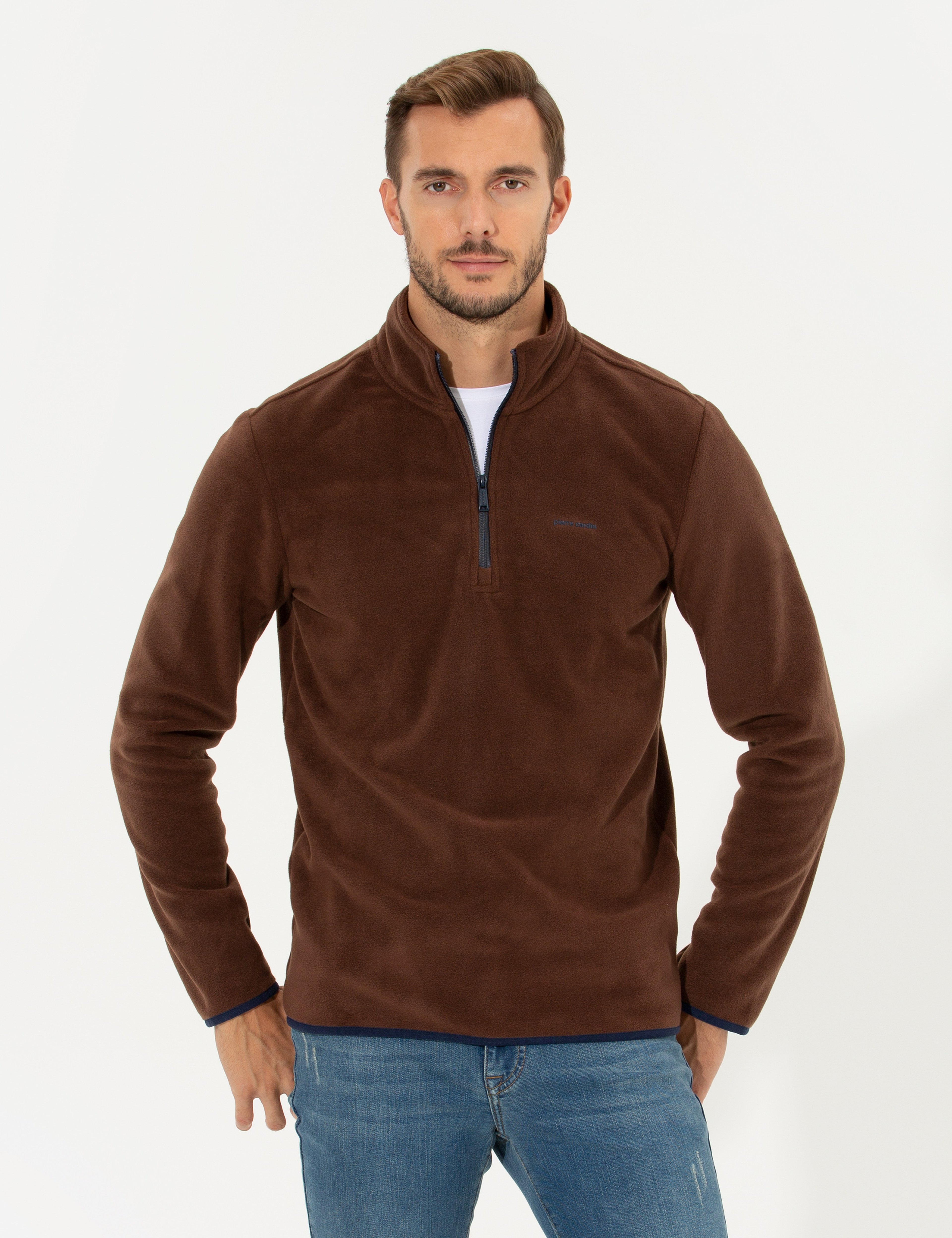 Kahverengi Regular Fit Sweatshirt