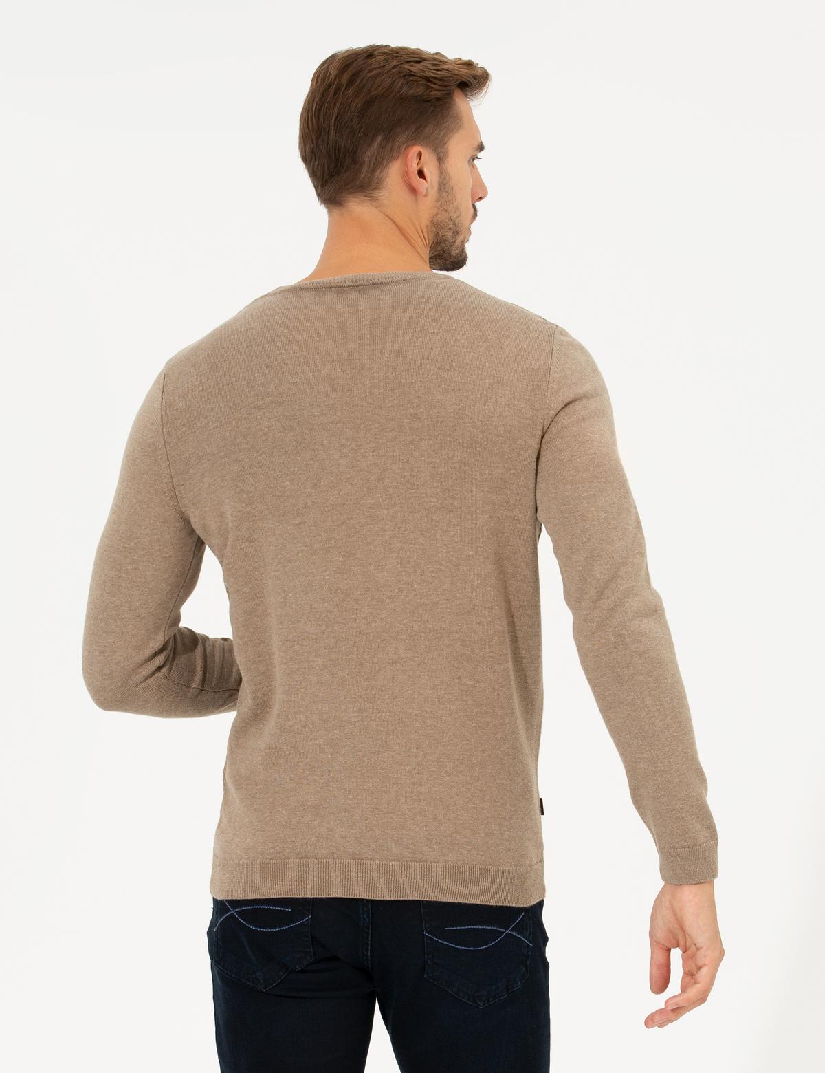 Vizon Slim Fit Bisiklet Yaka Triko Kazak - 50265443017