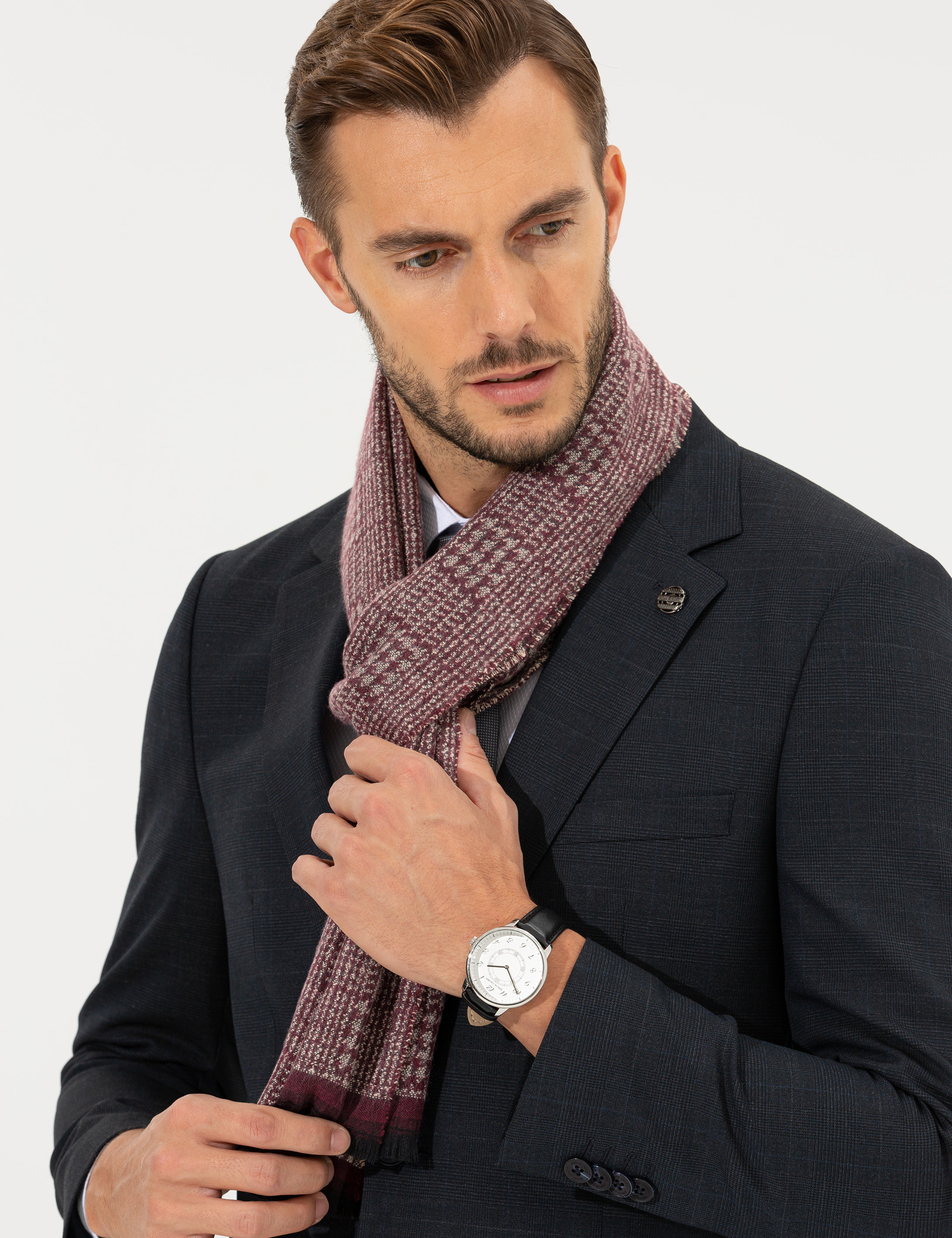 Bordo Atkı