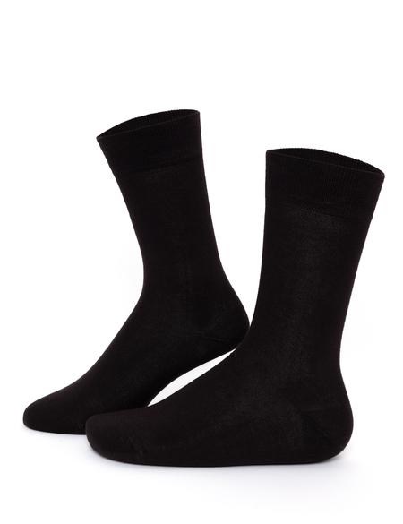 Erkek Bambu Karışımlı Kahverengi Soket Basic Çorap - 50267608004