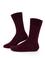 Erkek Pamuk Karışımlı Bordo Soket Basic Çorap