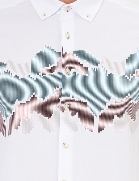 Yeşil Slim Fit Uzun Kollu Gömlek - 50262459017