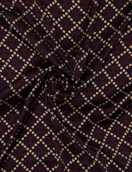 Siyah İpek Şal - 50259815003