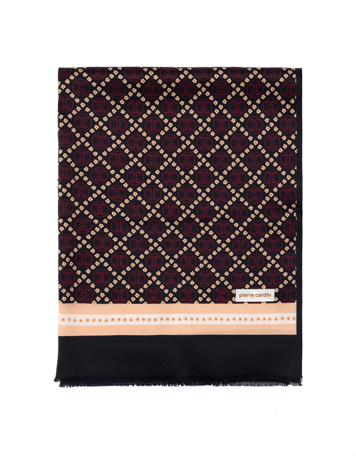 Siyah İpek Şal - 50259815003