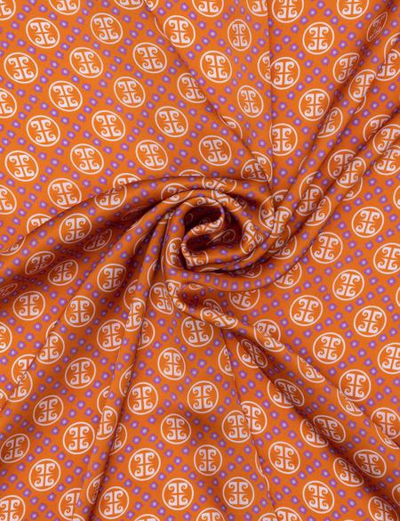 Turuncu İpek Şal - 50259815006