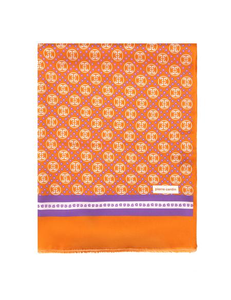 Turuncu İpek Şal - 50259815006