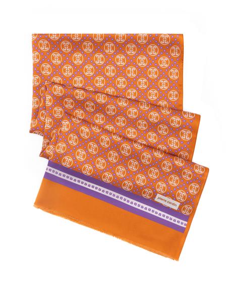 Turuncu İpek Şal - 50259815006