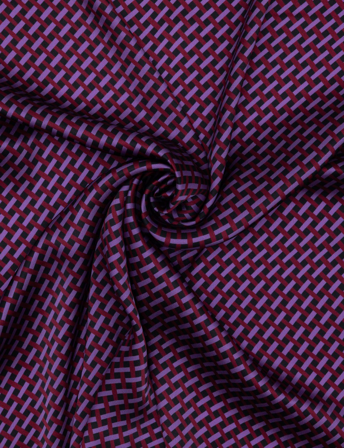 Siyah İpek Eşarp - 50259866004