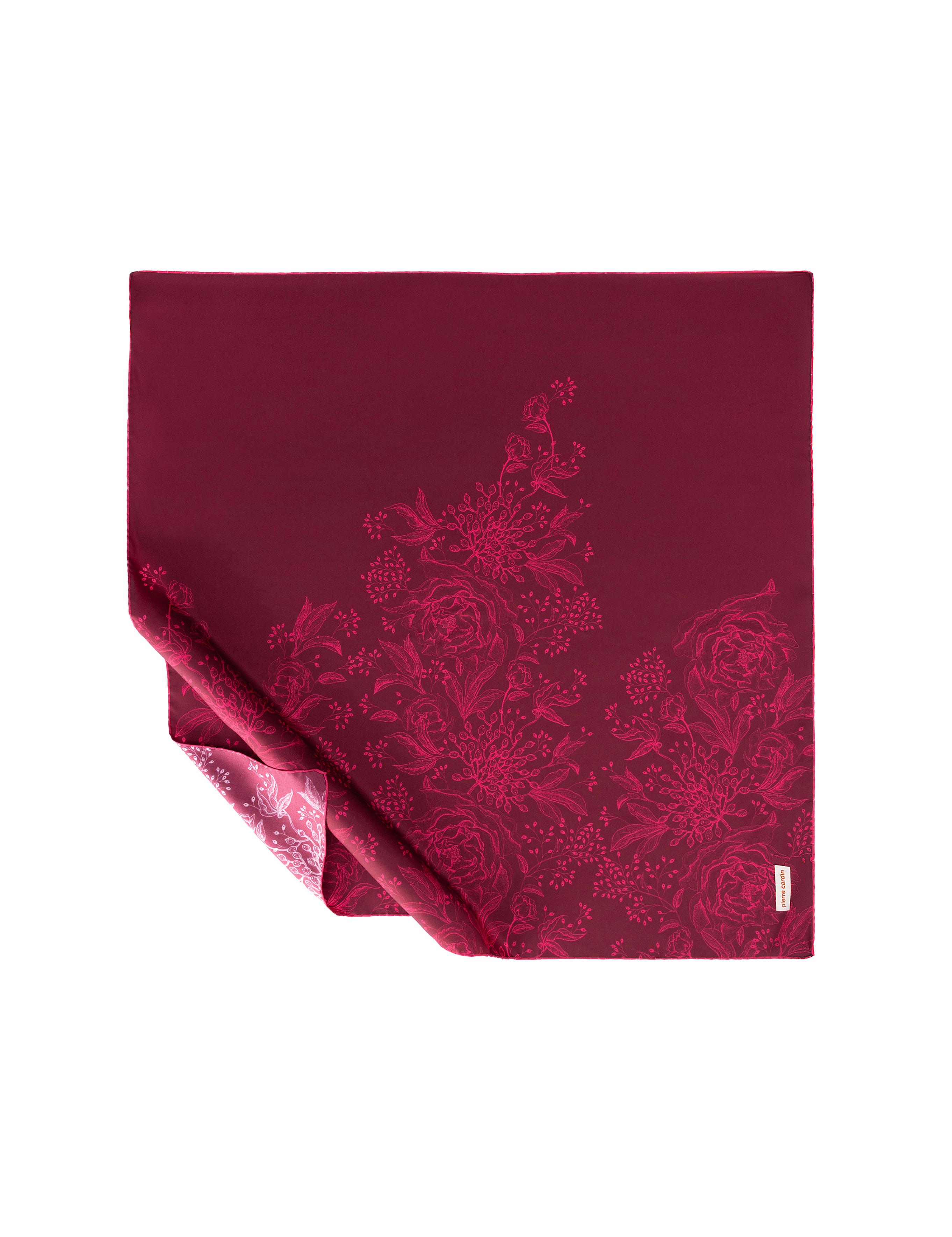 Bordo İpek Eşarp