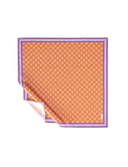 Turuncu İpek Eşarp - 50259848005