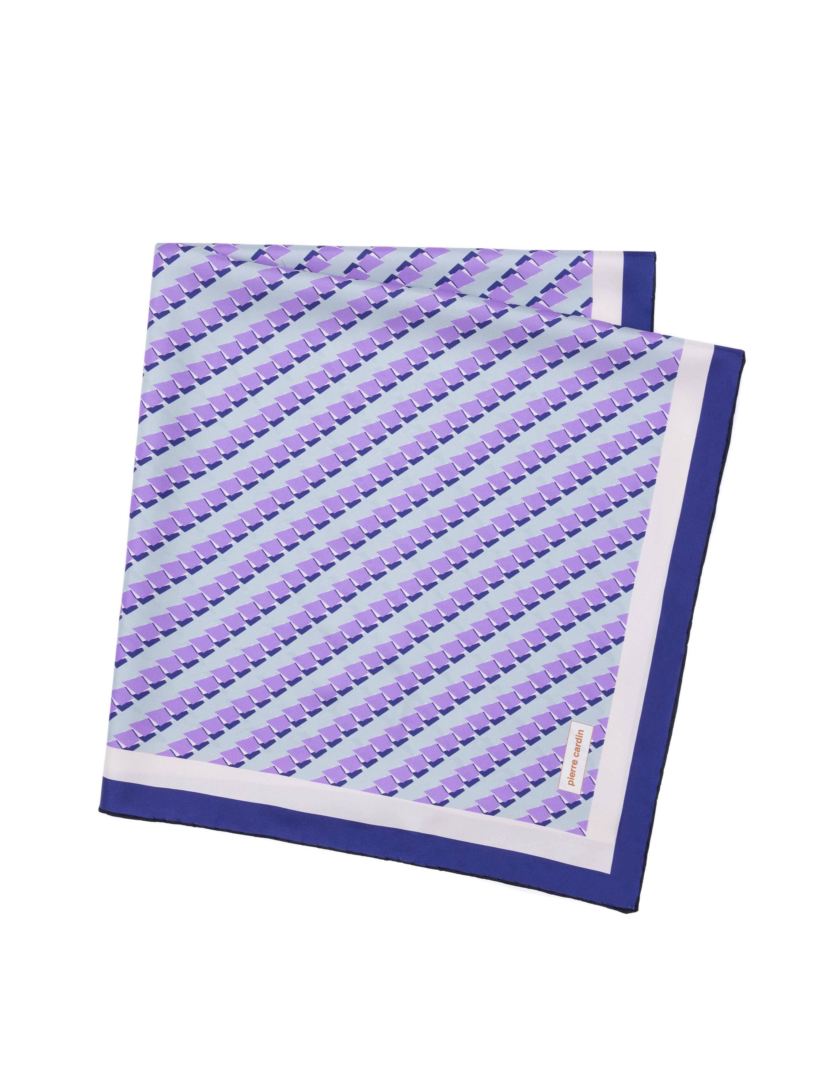 İndigo İpek Eşarp