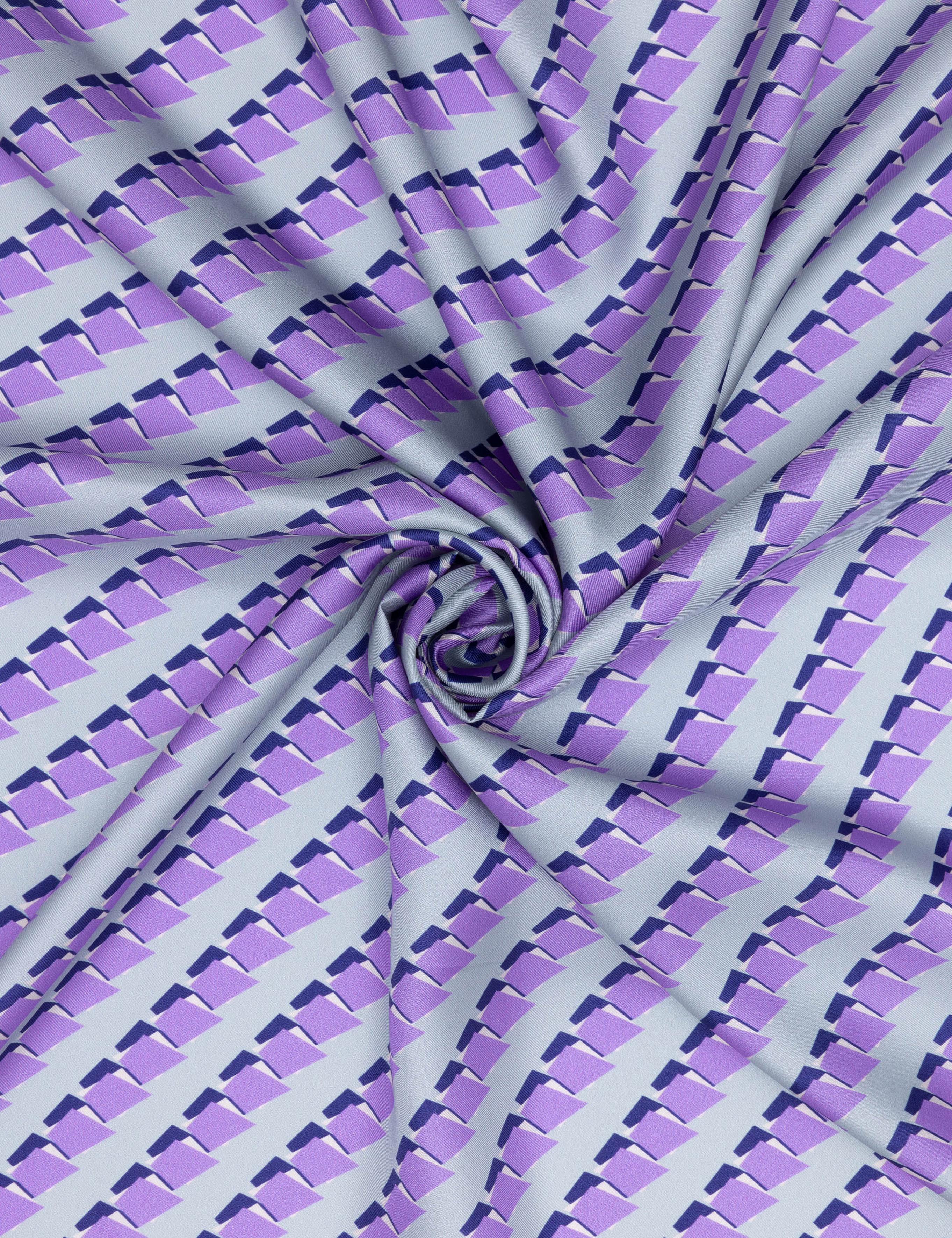 İndigo İpek Eşarp