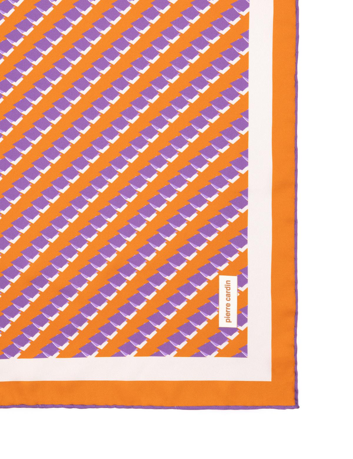 Turuncu İpek Eşarp - 50259866005