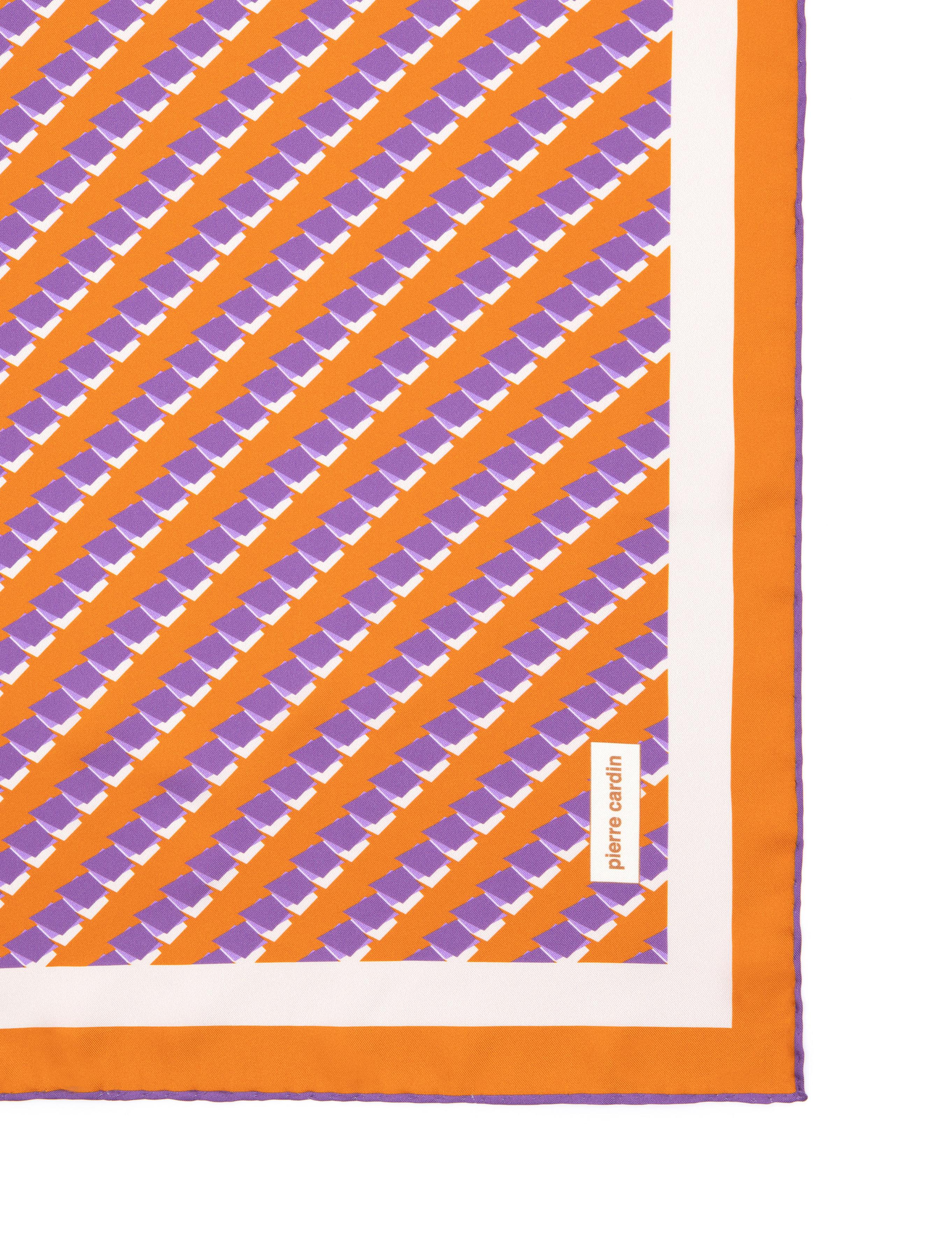 Turuncu İpek Eşarp