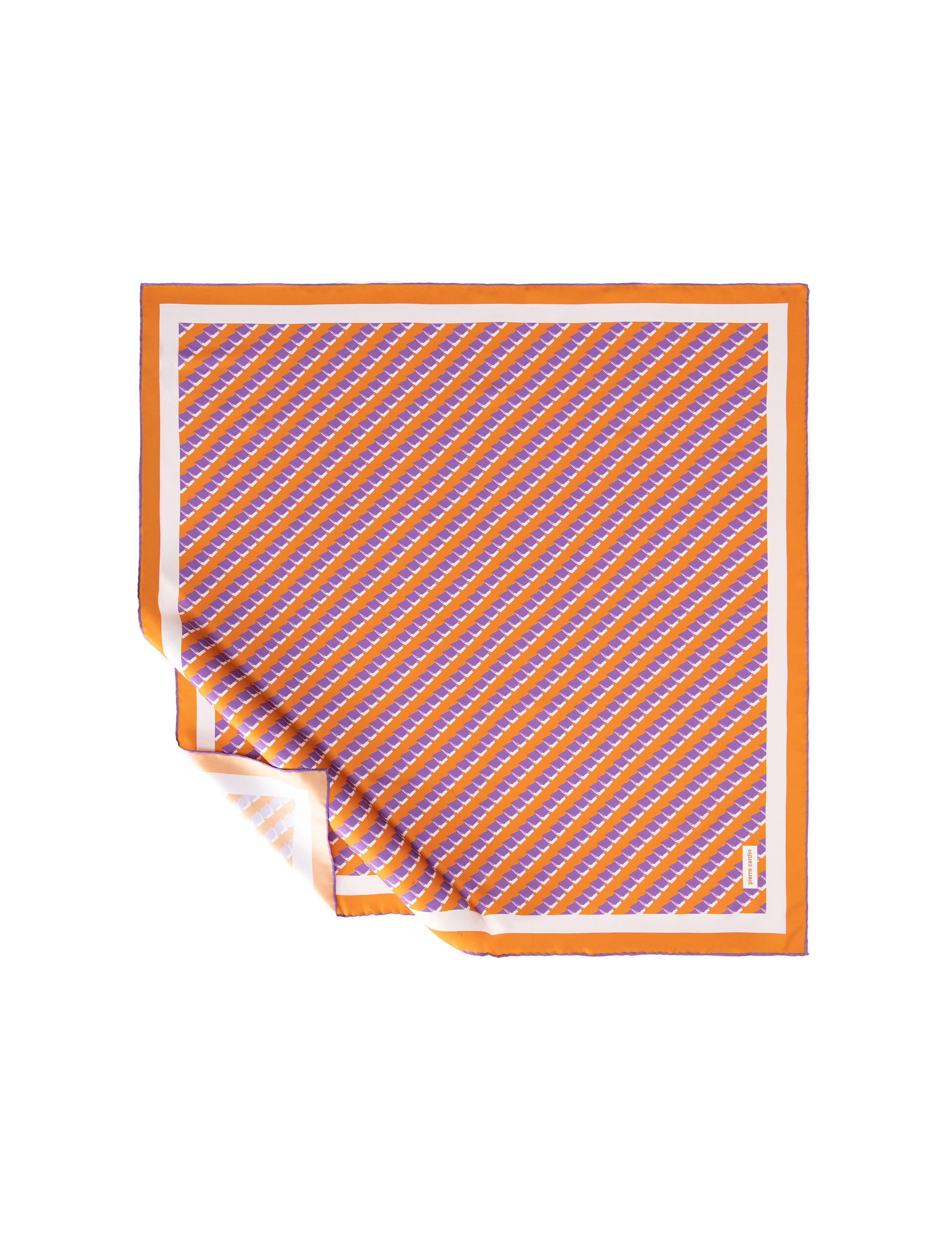 Turuncu İpek Eşarp