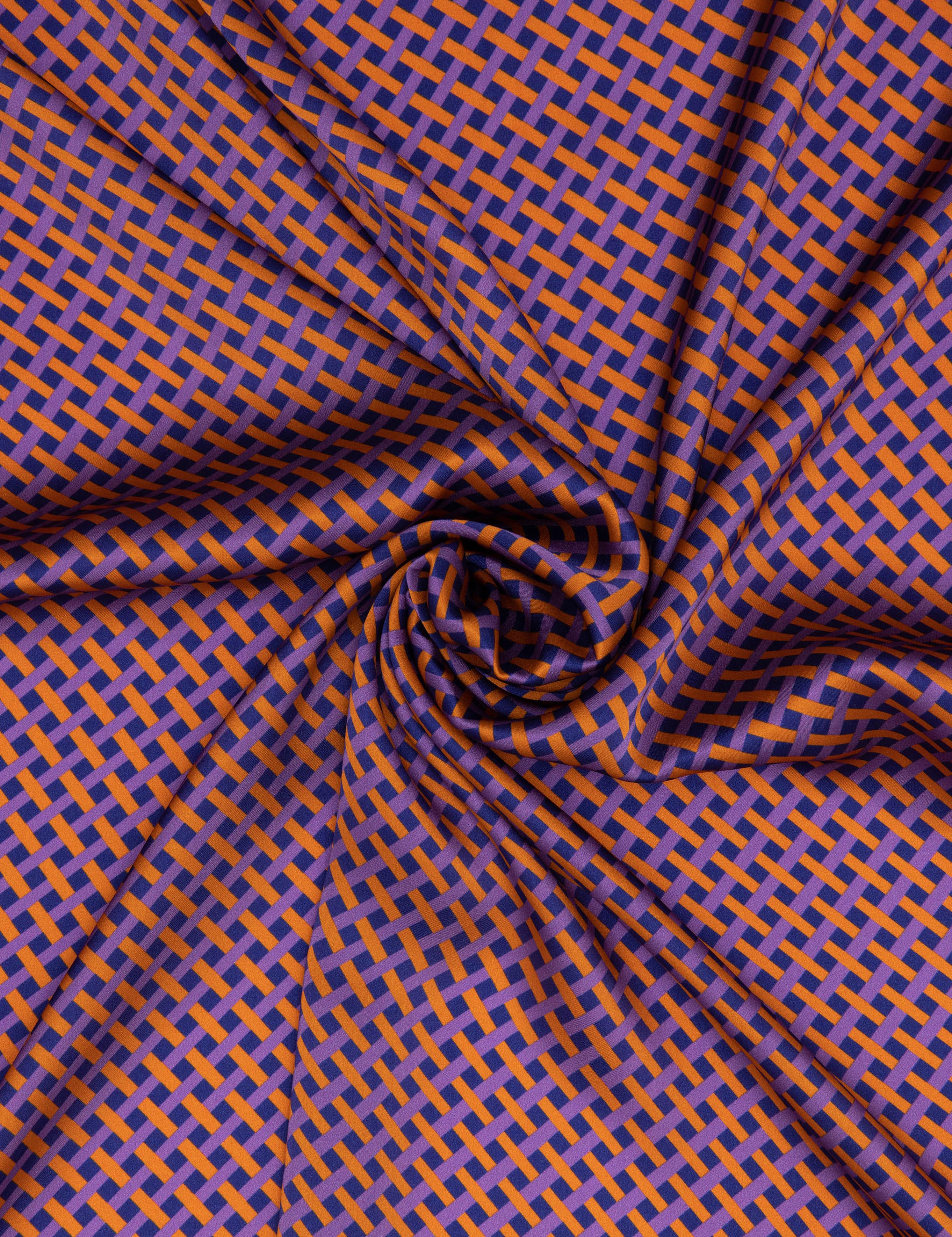 İndigo İpek Eşarp