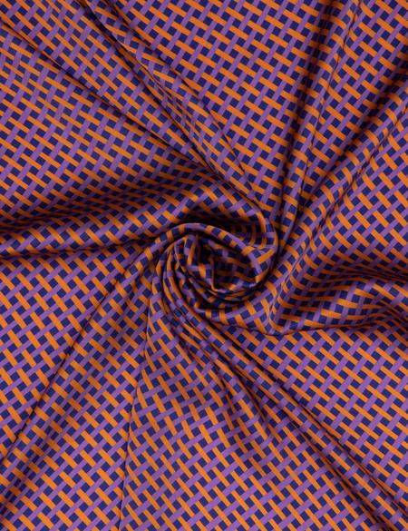 İndigo İpek Eşarp - 50259864002