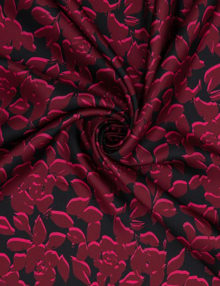 Siyah İpek Eşarp - 50259868002