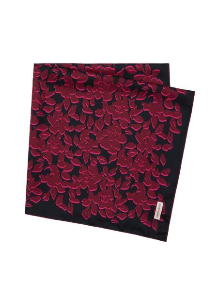 Siyah İpek Eşarp - 50259868002