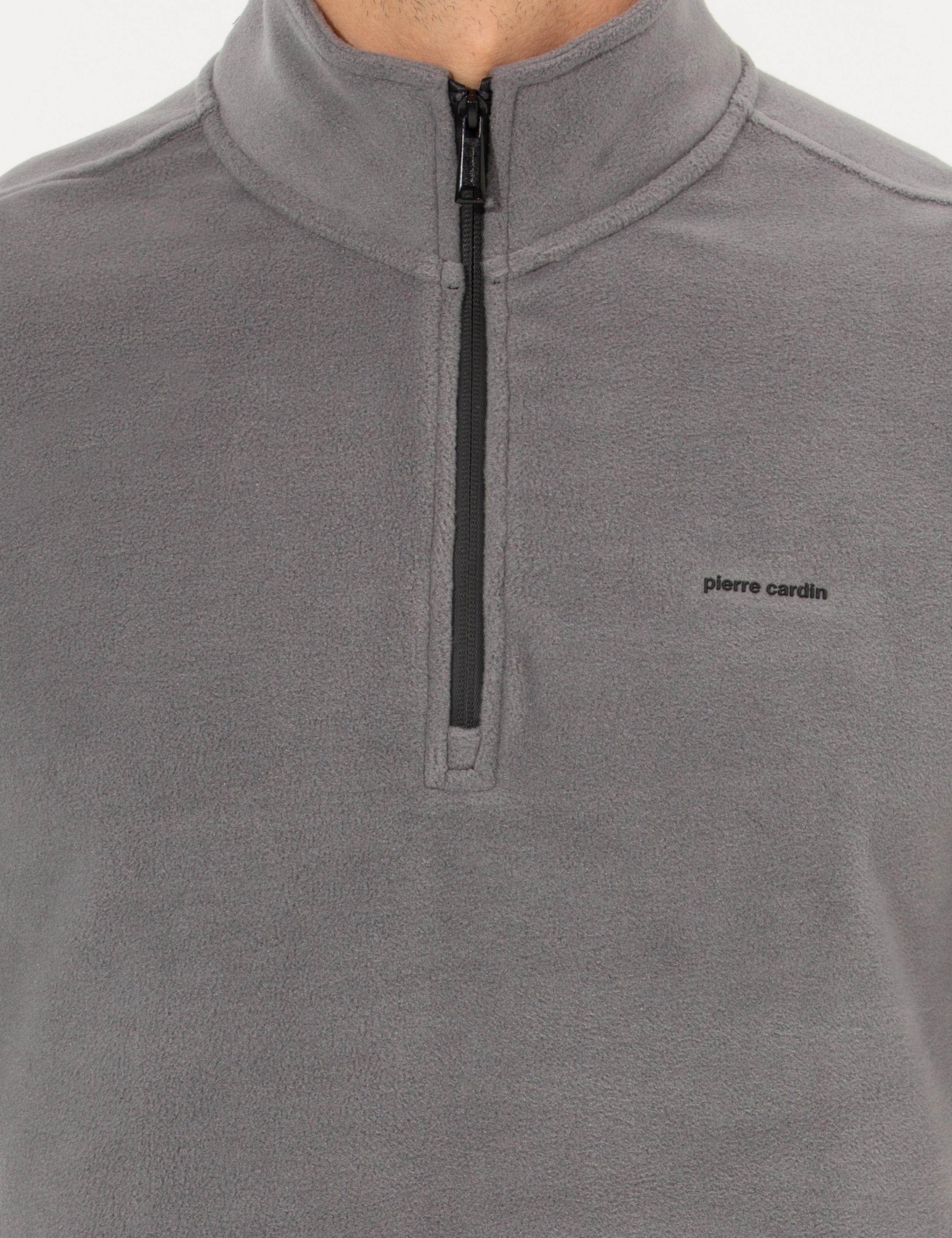 Koyu Gri Regular Fit Sweatshirt