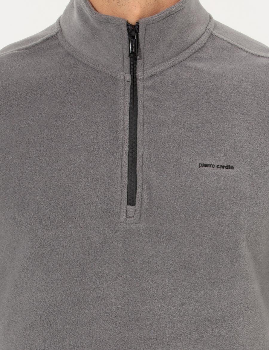 Koyu Gri Regular Fit Sweatshirt