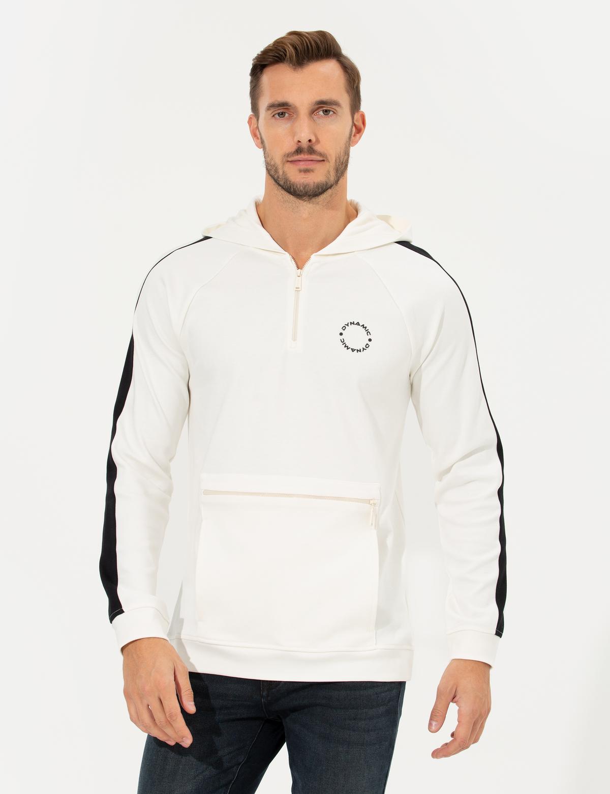 Ekru Regular Fit Sweatshirt - 50258445007
