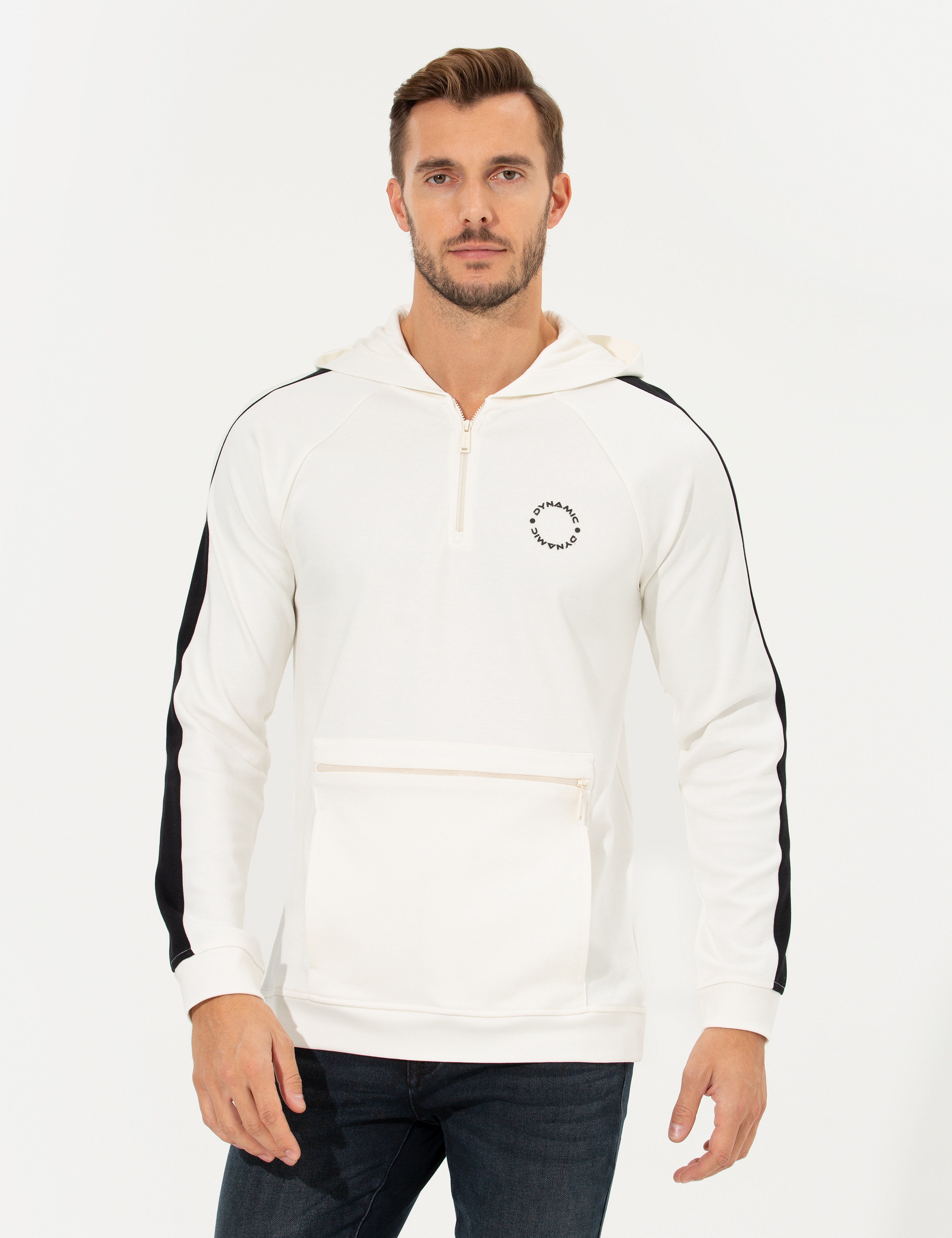 Ekru Regular Fit Sweatshirt