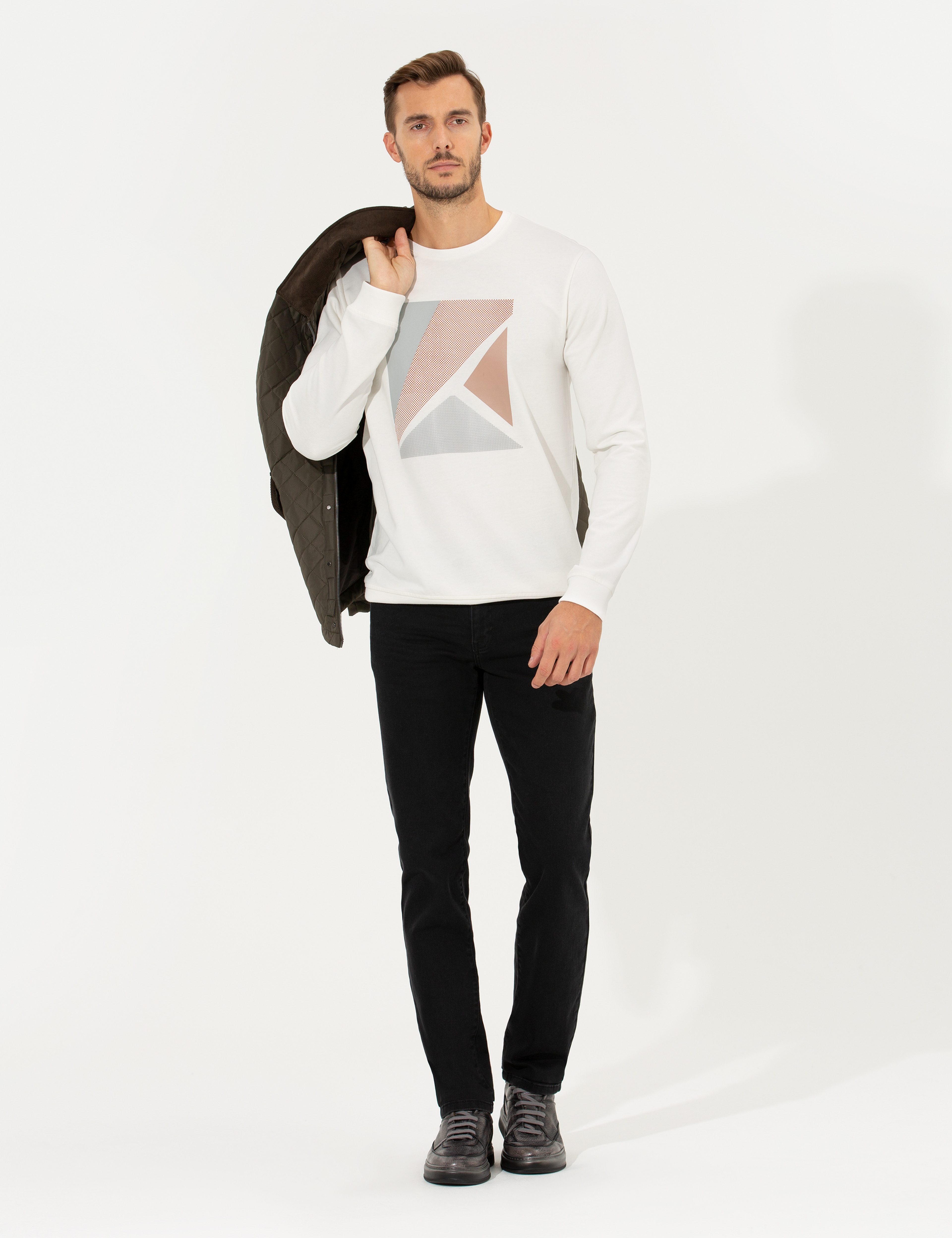 Ekru Sweatshirt