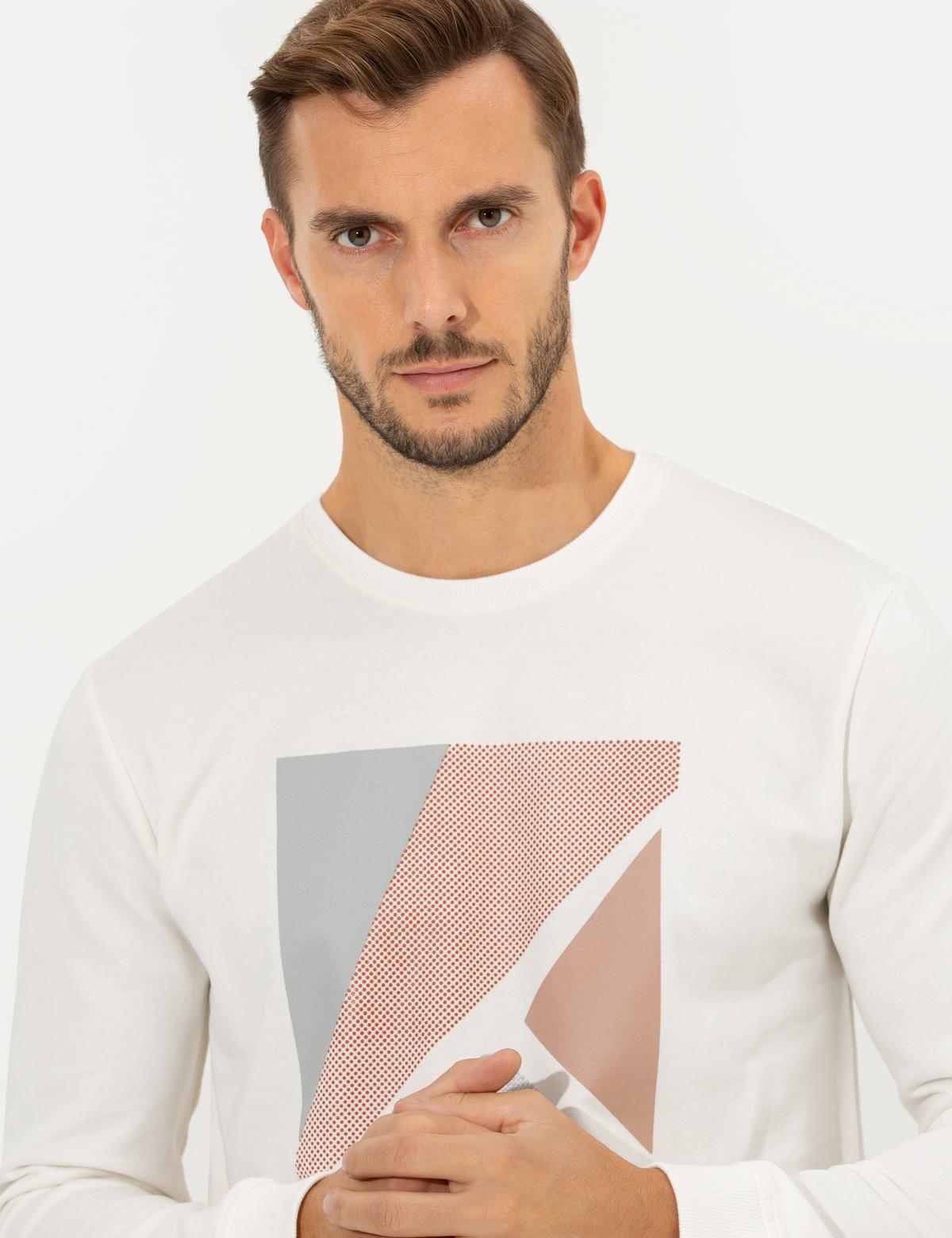 Ekru Sweatshirt - 50258438027