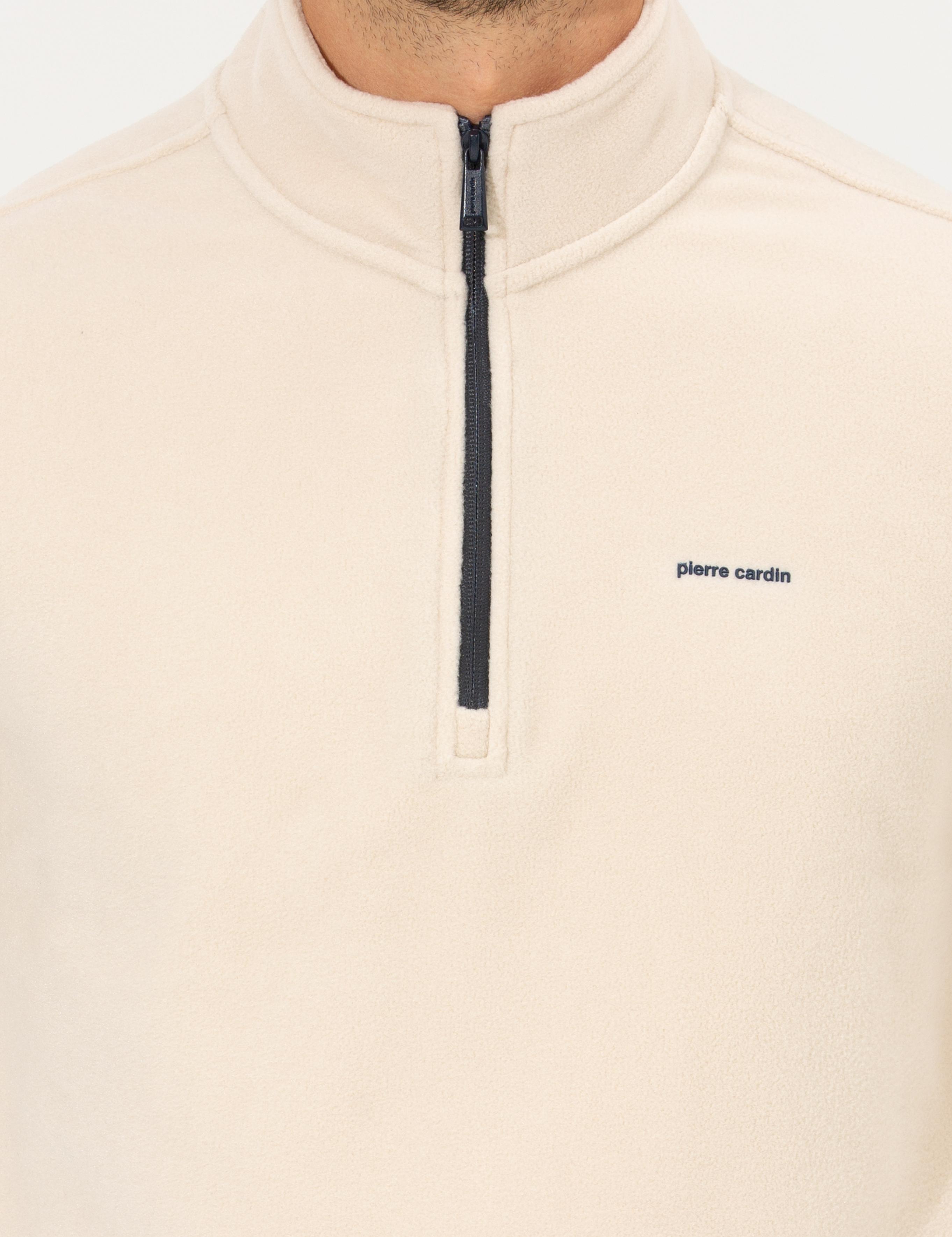 Bej Regular Fit Sweatshirt