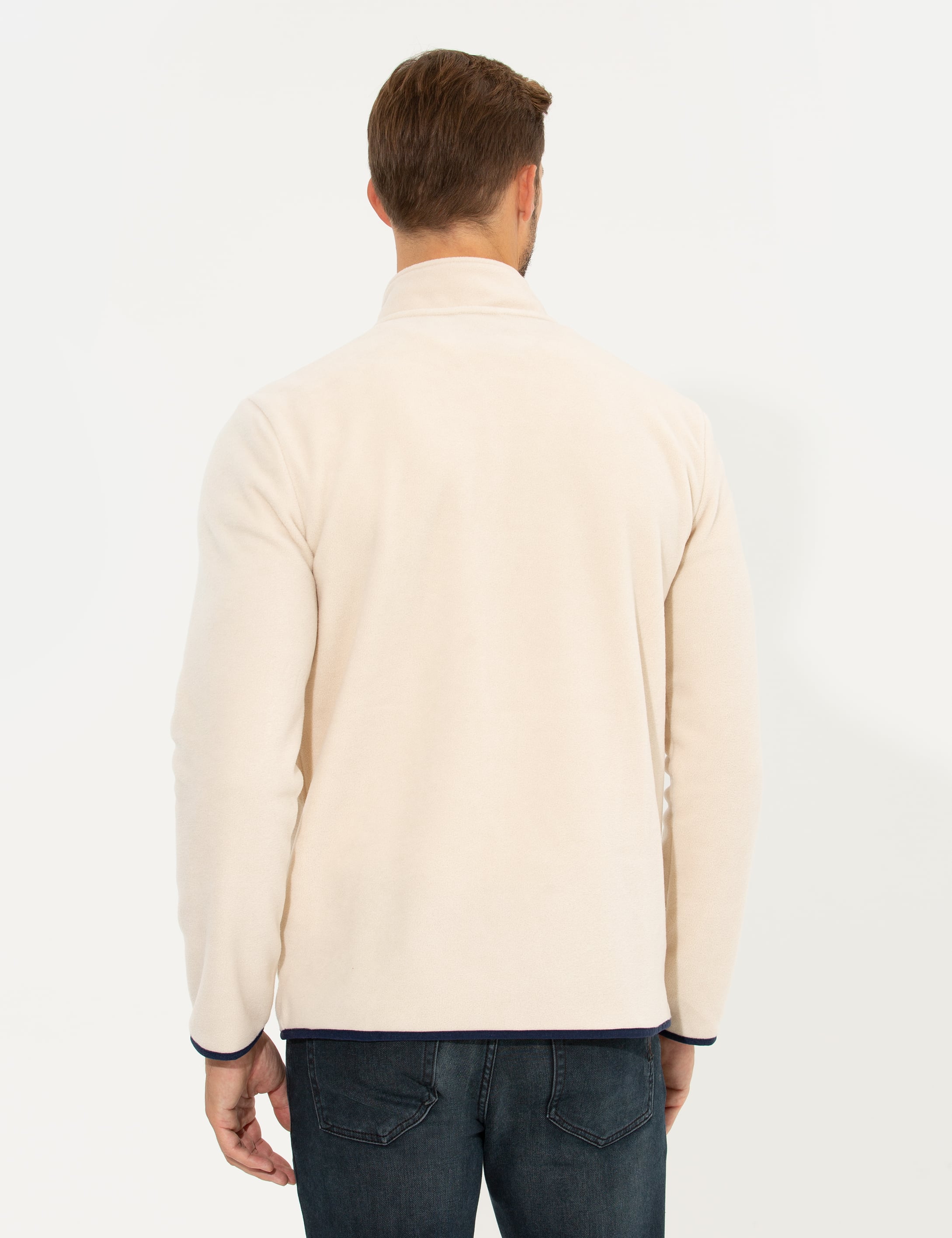 Bej Regular Fit Sweatshirt - Image 5