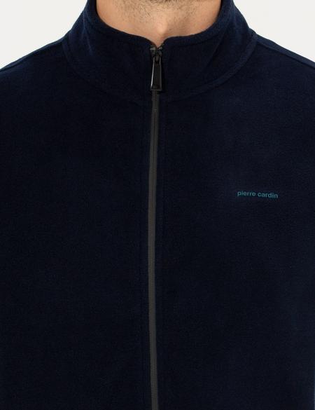 Lacivert Regular Fit Polar Hırka - 50262816024