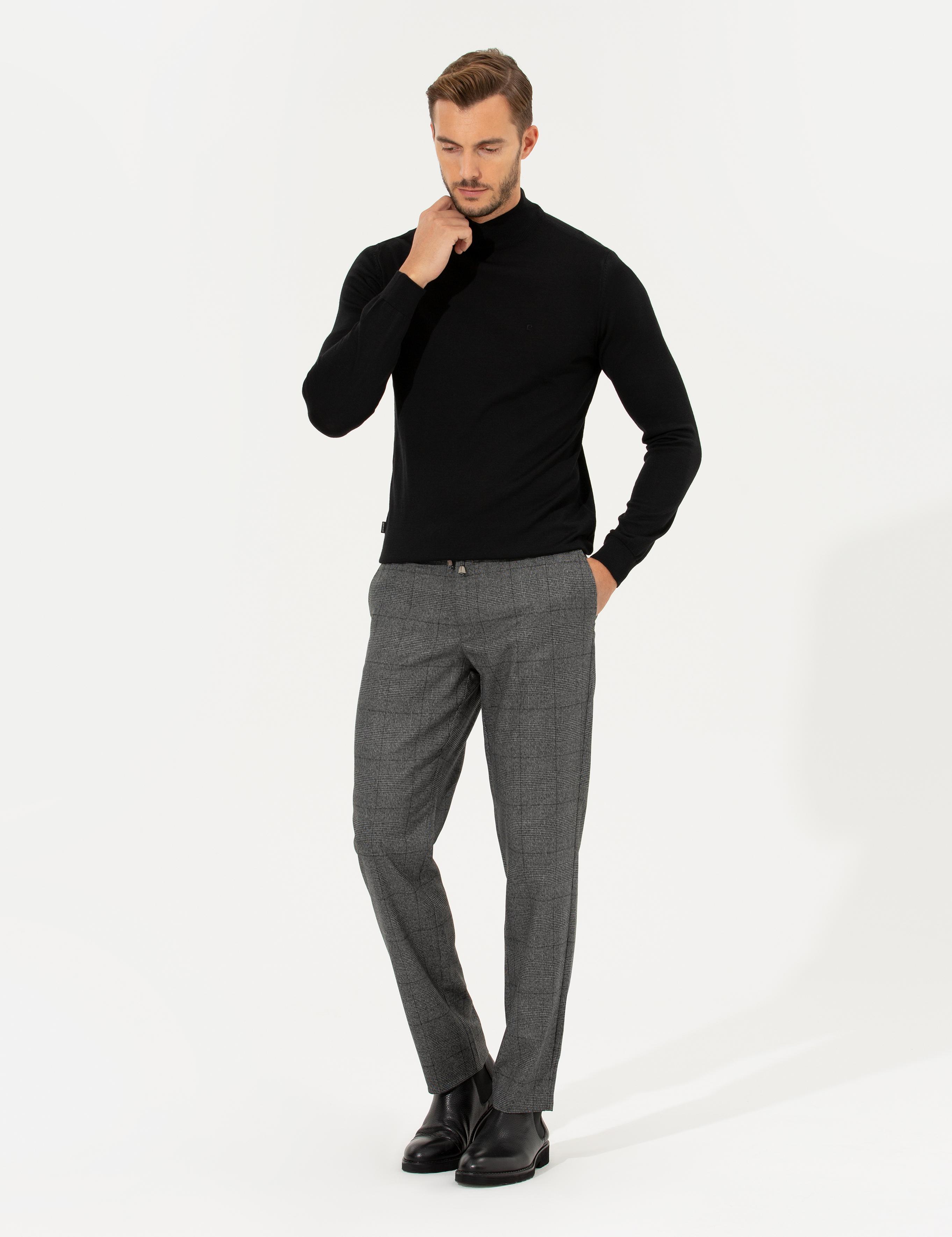 Füme Slim Fit Kumaş Pantolon
