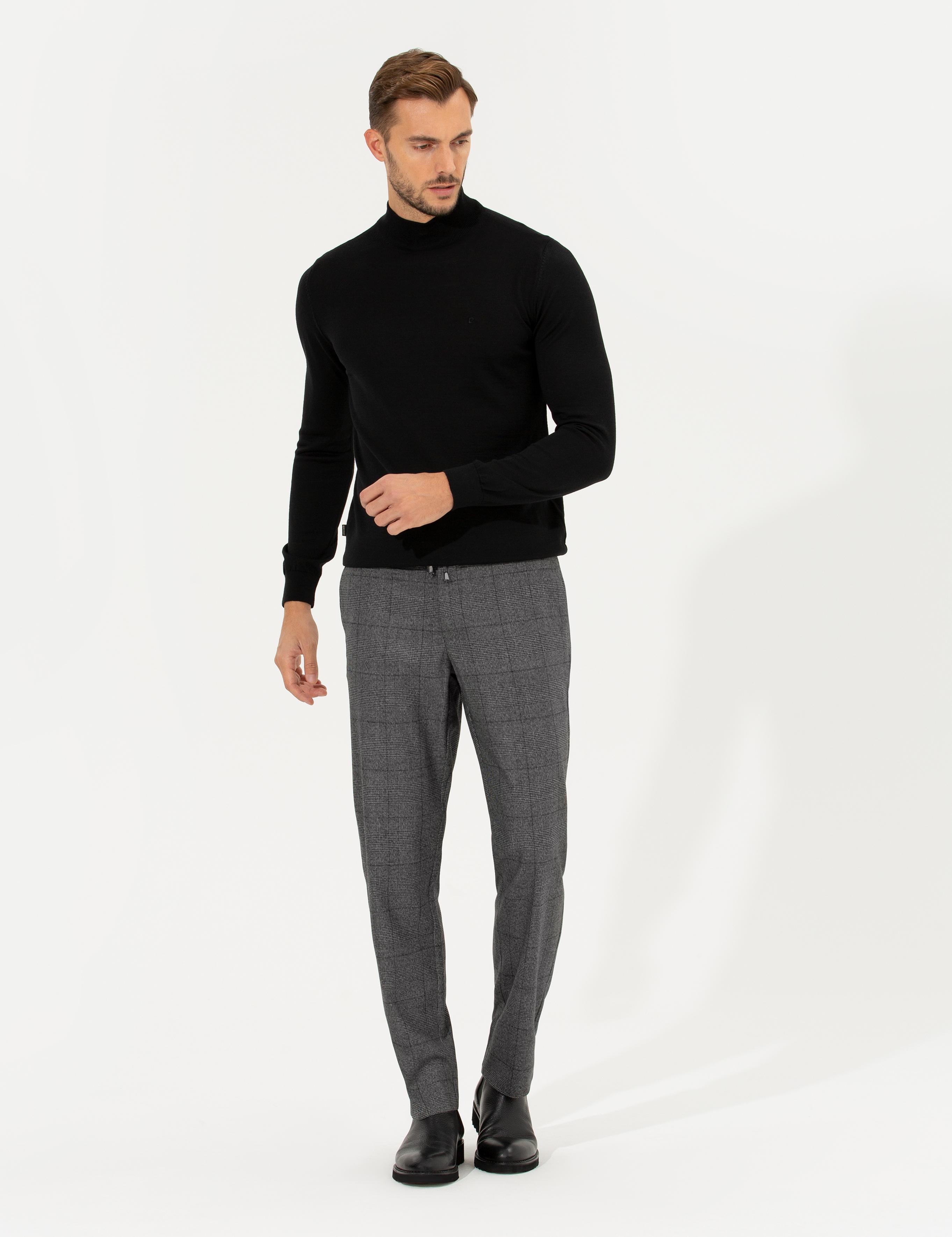 Füme Slim Fit Kumaş Pantolon