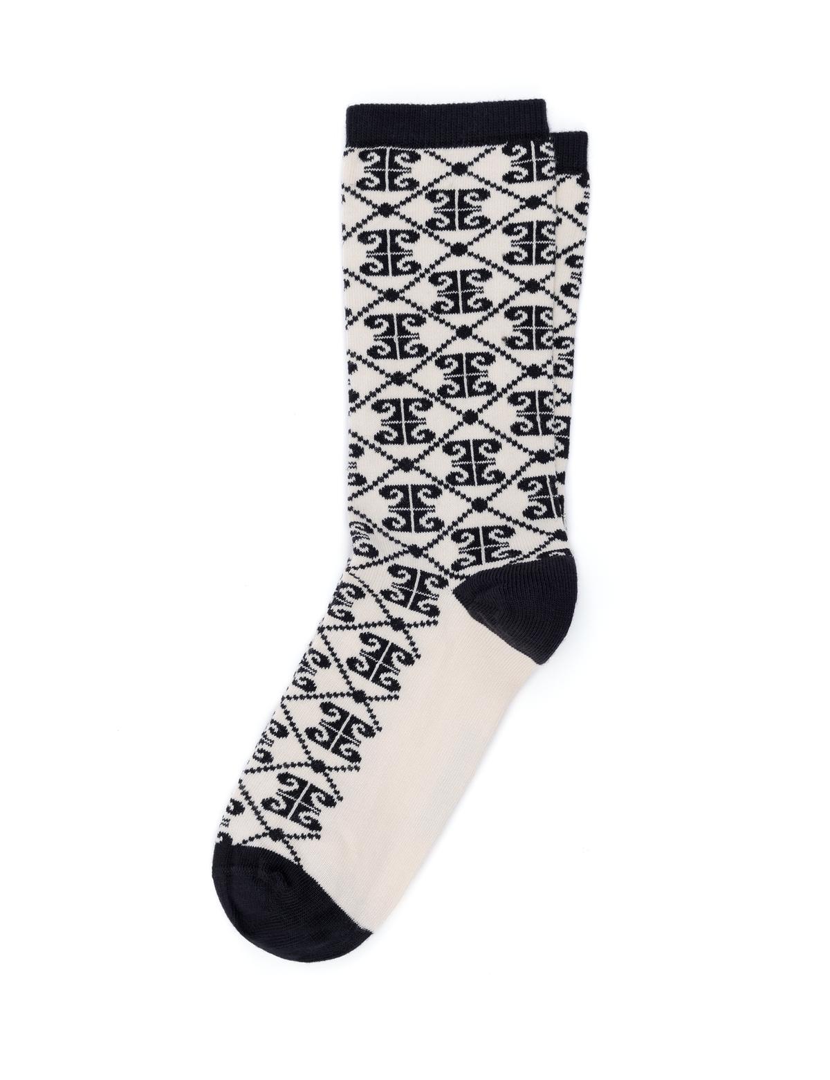 Kadın Siyah Çorap - 50267640001