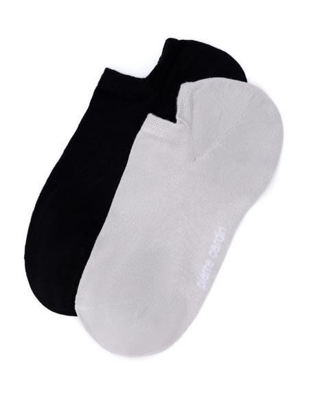 Kadın Kadın Siyah 2'li Patik Çorap - 50267492001