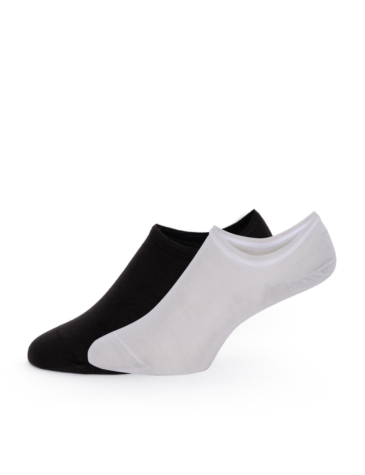 Kadın Kadın Siyah 2'li Patik Çorap