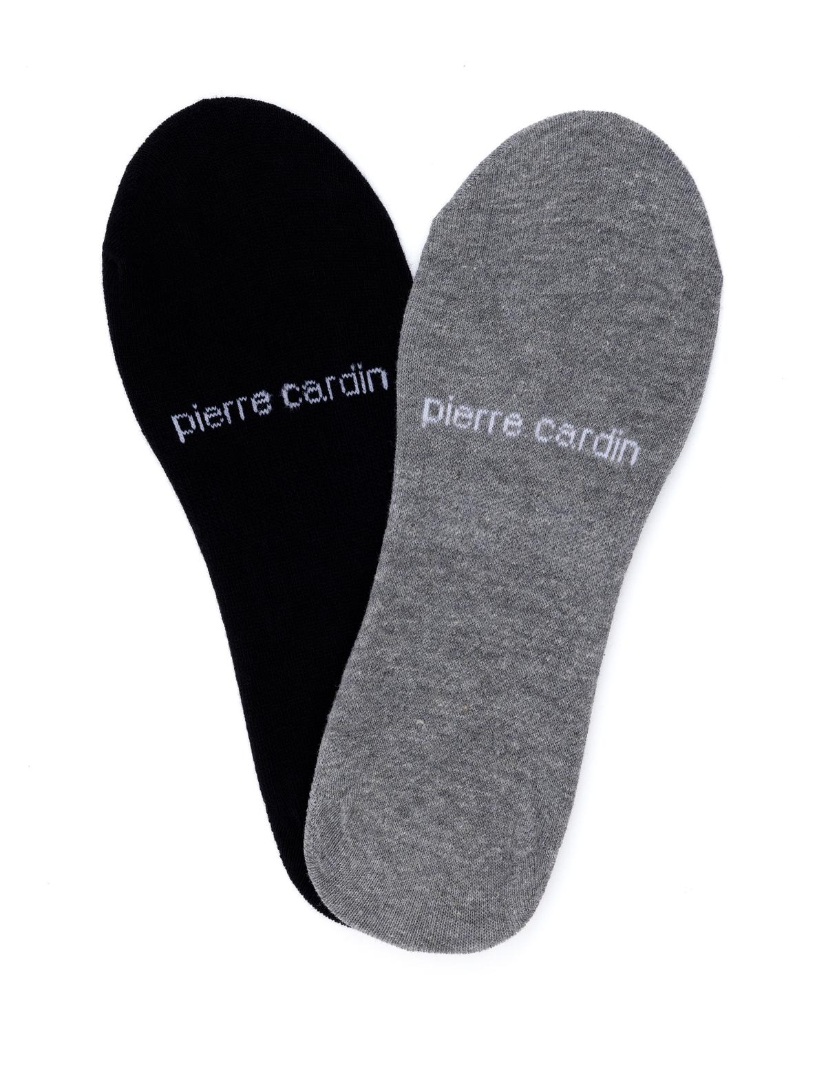 Kadın Siyah 2'li Babet Çorap - 50267493001