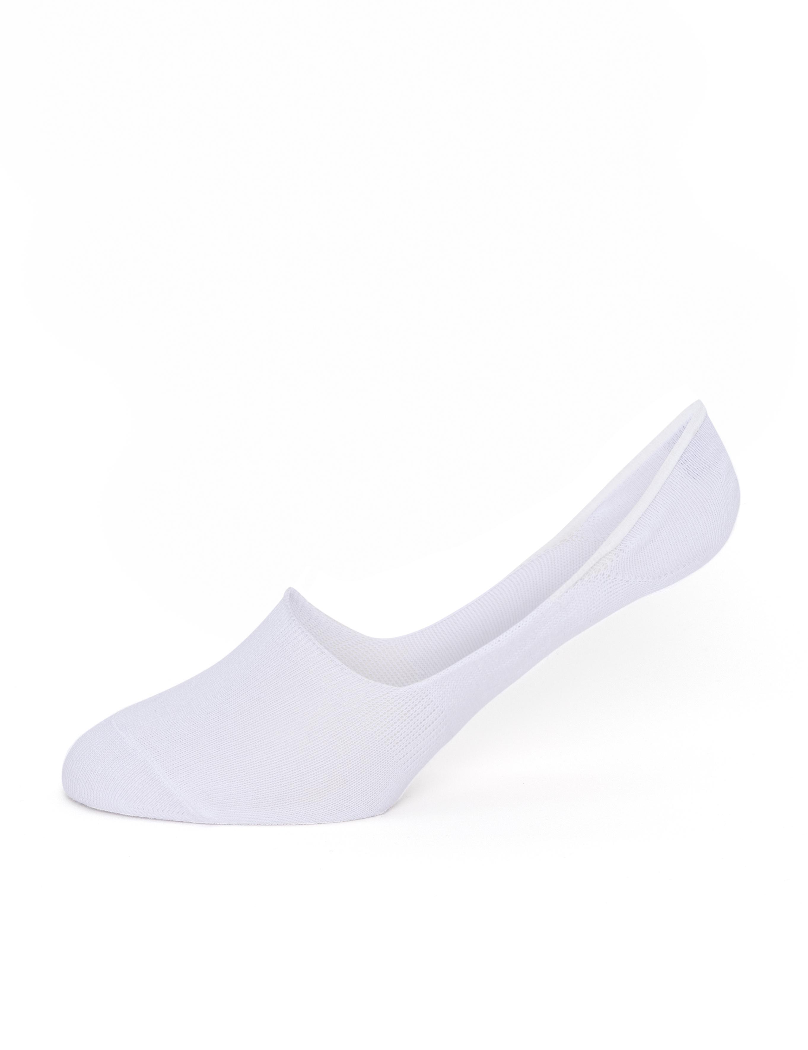 Kadın Beyaz 2'li Babet Çorap