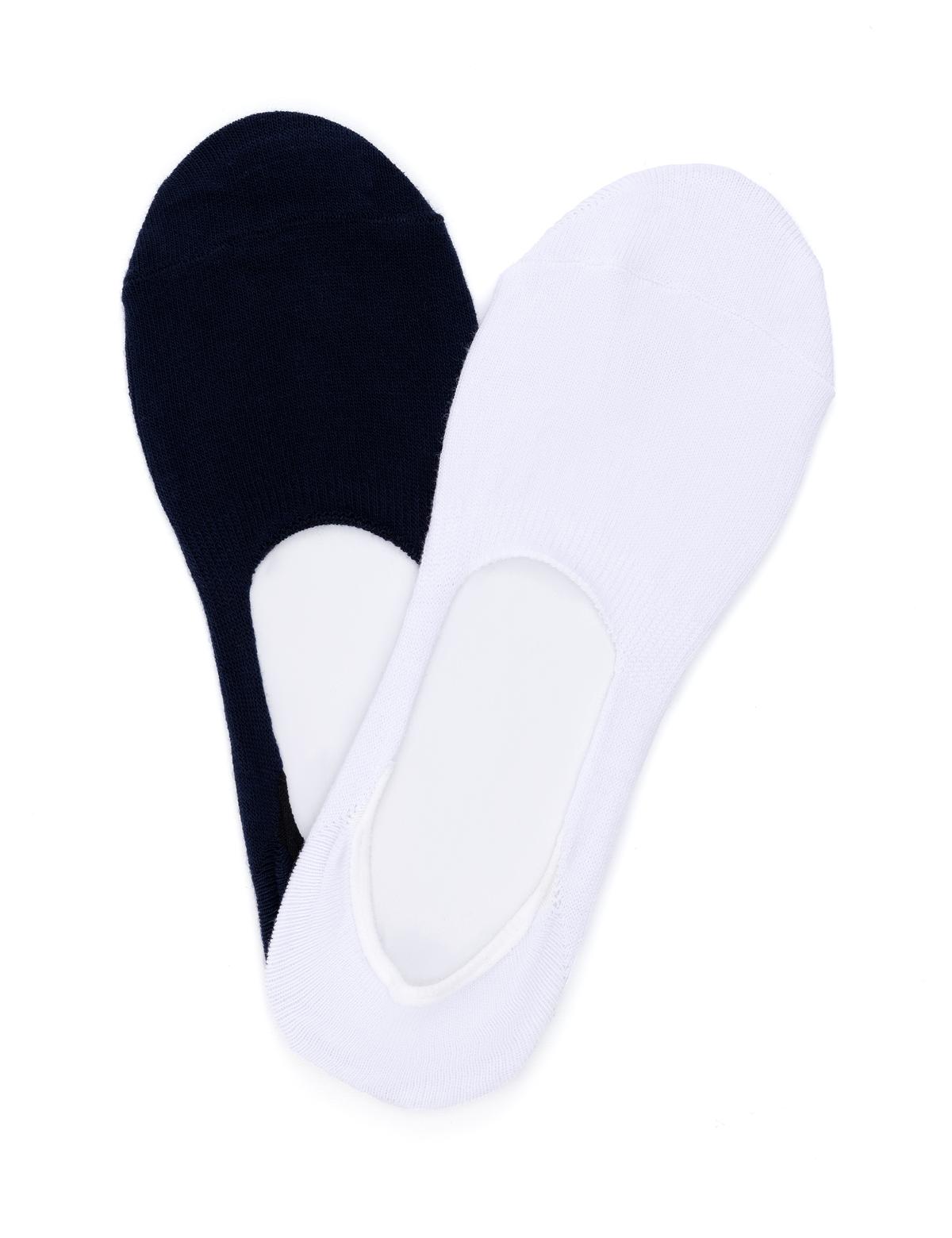 Kadın Beyaz 2'li Babet Çorap