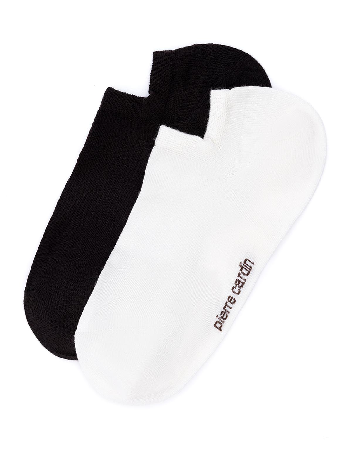 Kadın Krem 2'li Patik Çorap - 50267492004