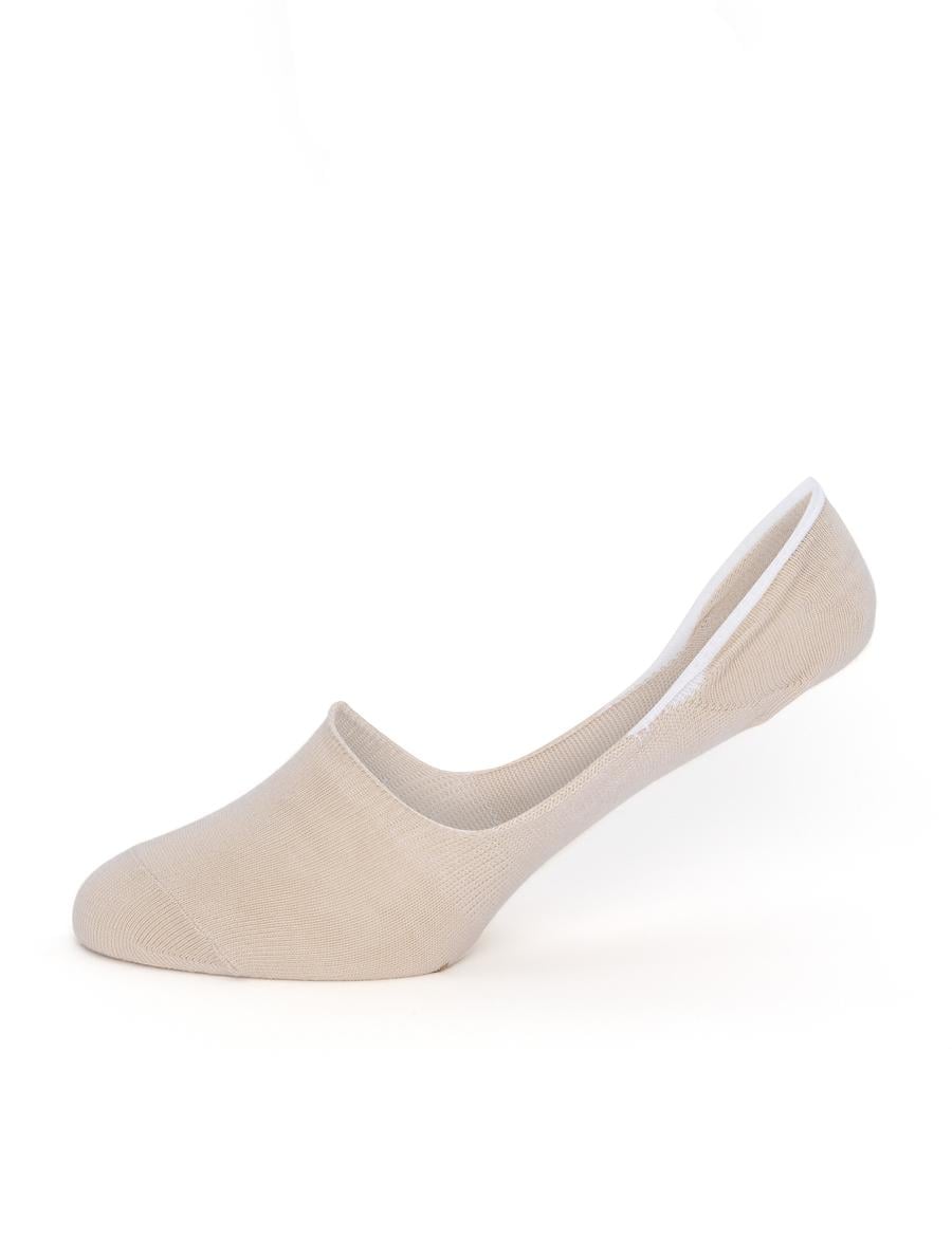Kadın Krem 2'li Babet Çorap