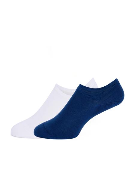 Kadın Kadın Lacivert 2'li Patik Çorap - 50267492002