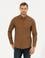 Kahverengi Slim Fit Uzun Kollu Gömlek