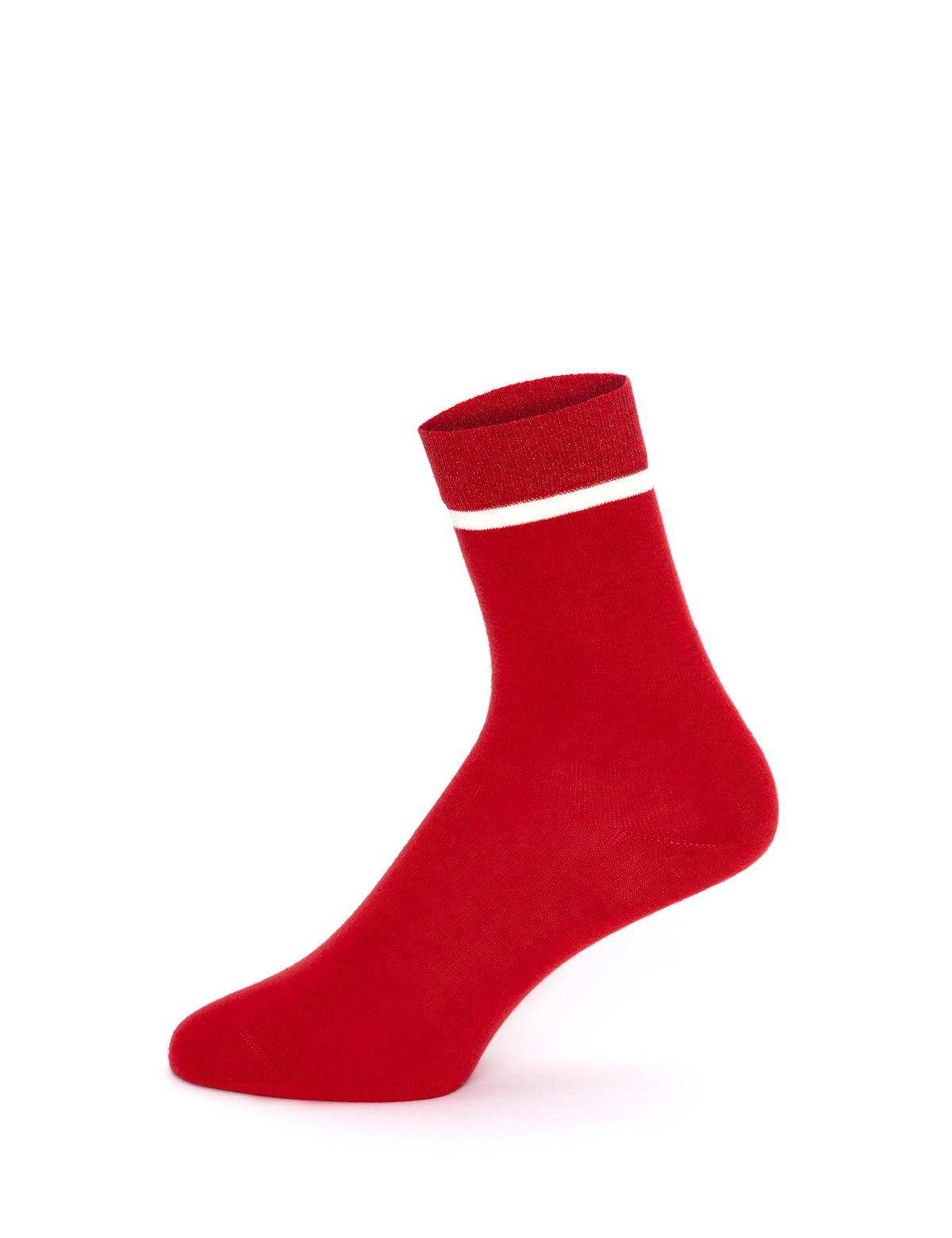 Kadın Kadın Kırmızı Çorap