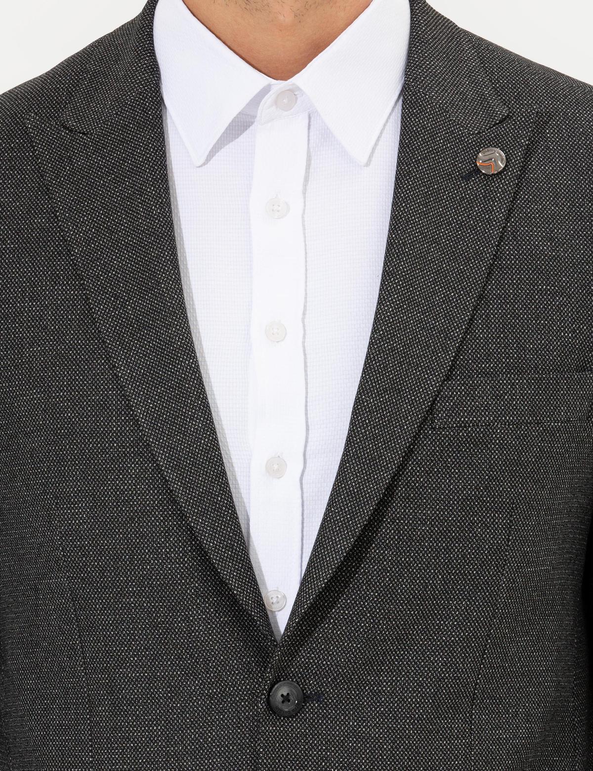 Füme Slim Fit Ceket - 50260544012