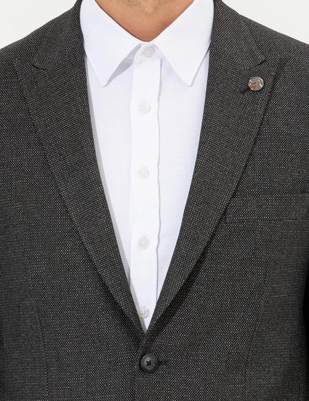 Füme Slim Fit Ceket - 50260544012