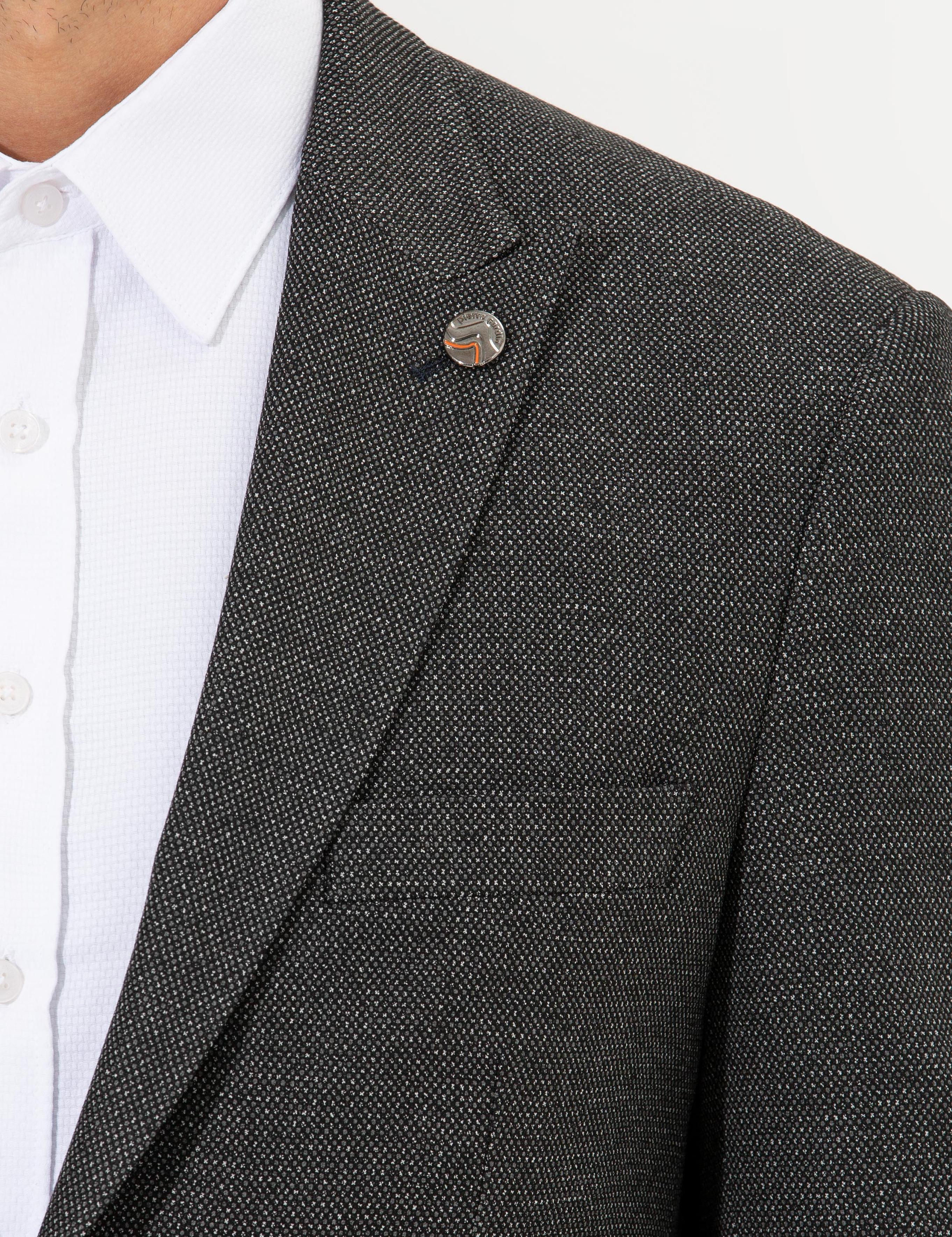 Füme Slim Fit Ceket