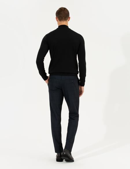 Lacivert Slim Fit Kumaş Pantolon - 50260545018