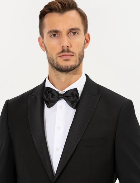 Siyah Slim Fit Smokin - 50229966017